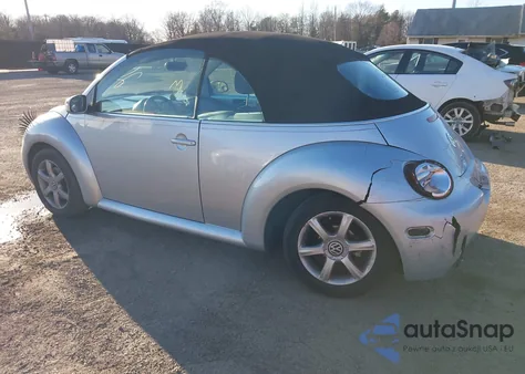 2005 Volkswagen New Beetle Gls 1.8T z USA, uszkodzony, nr VIN 3VWCD31Y15M312708